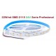 Tira LED 5 mts Flexible 24V 110W 1400 Led SMD 2110 IP20 Blanco Cálido, Serie Profesional